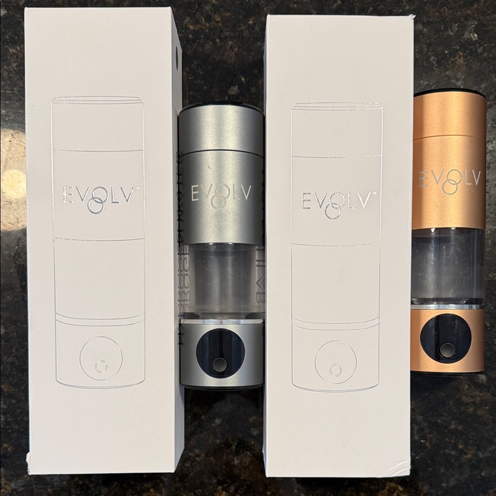Evolv Gold Hydrogen Water Bottle BUY BOTH AT DISCOUNT